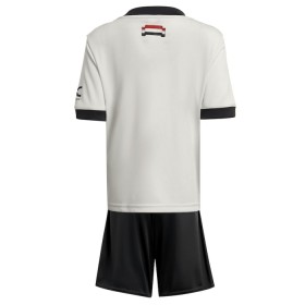 Manchester United Børn Tredjesæt 2024-25 Kortærmet(+ Korte bukser)